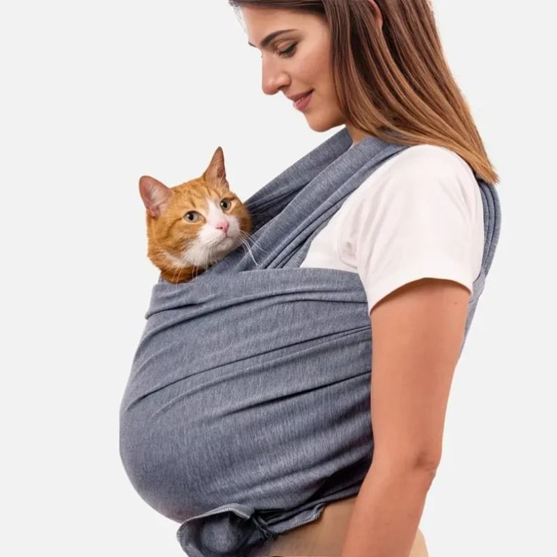 Adjustable Front Facing Dog and Cat Carrier Sling Bag