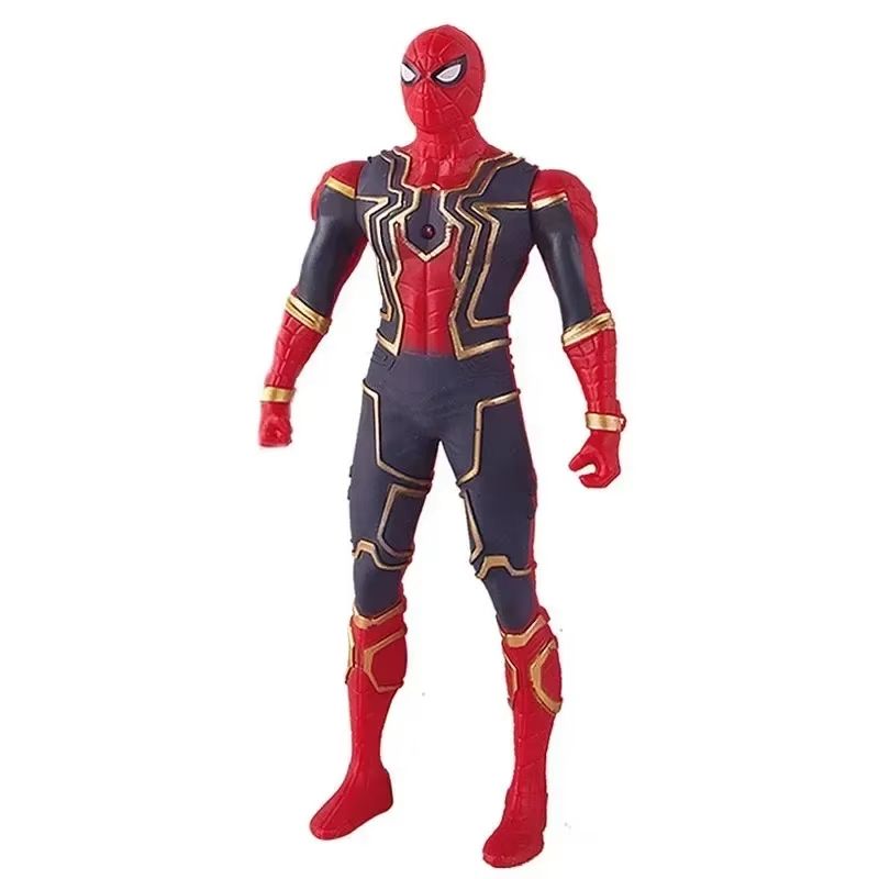 Marvel Superhero Trio 6.7-Inch Spider-Man, Hulk and Iron Man Action Figure Set