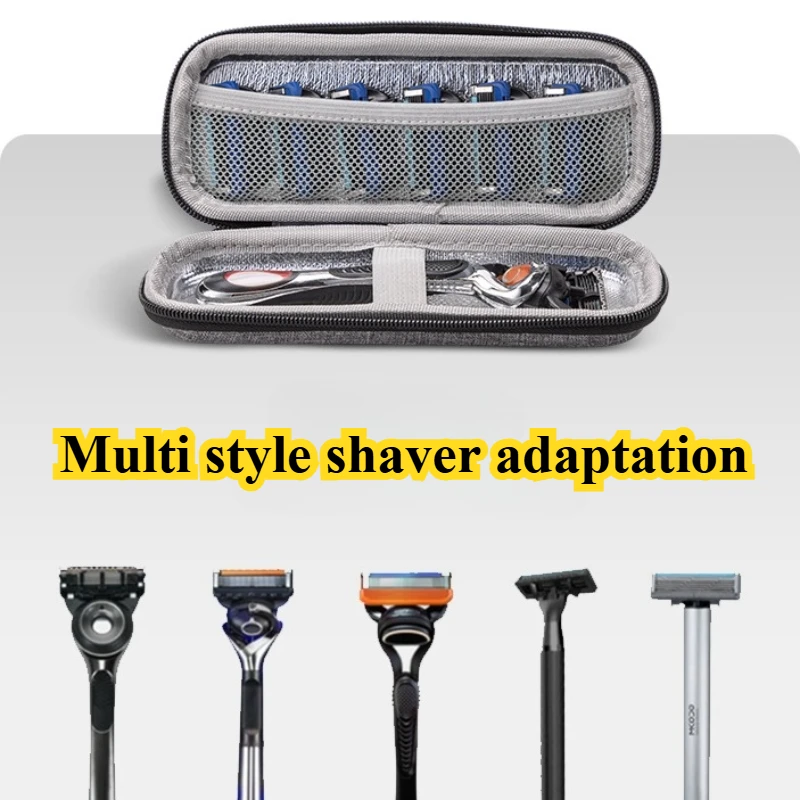 Portable Beard Trimmer Storage Case for Travel & Home Use Razor Protection Bag