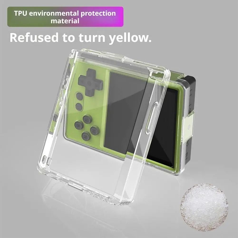 Clear TPU Protective Case for Retro Handheld Console