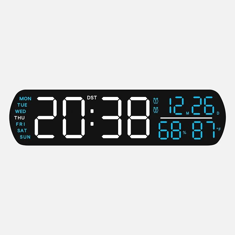 Wide-View Pro Digital Smart Clock The Ultimate All-in-One Desk Station