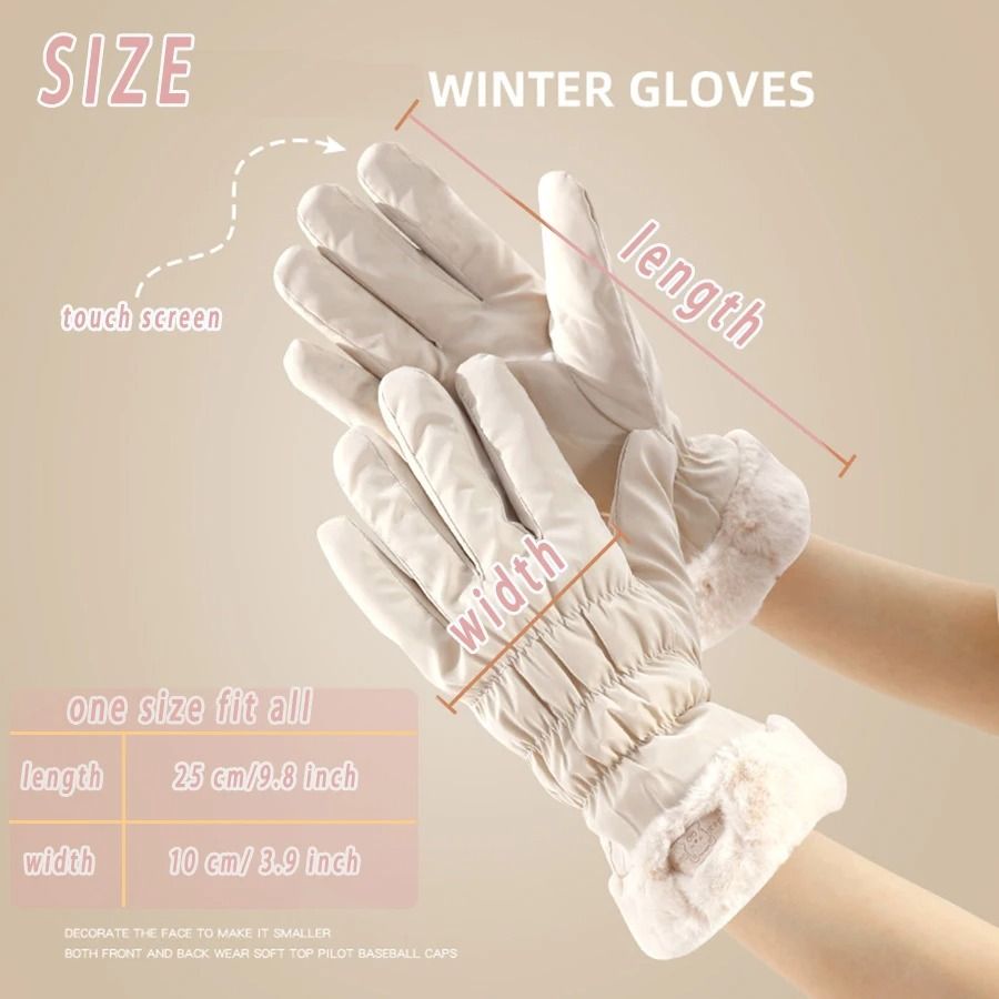 Thermal Snowboard & Ski Snow Gloves