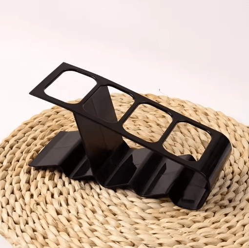 4 Compartment Remote Control Organizer Multi Compartment Desktop Storage Rack