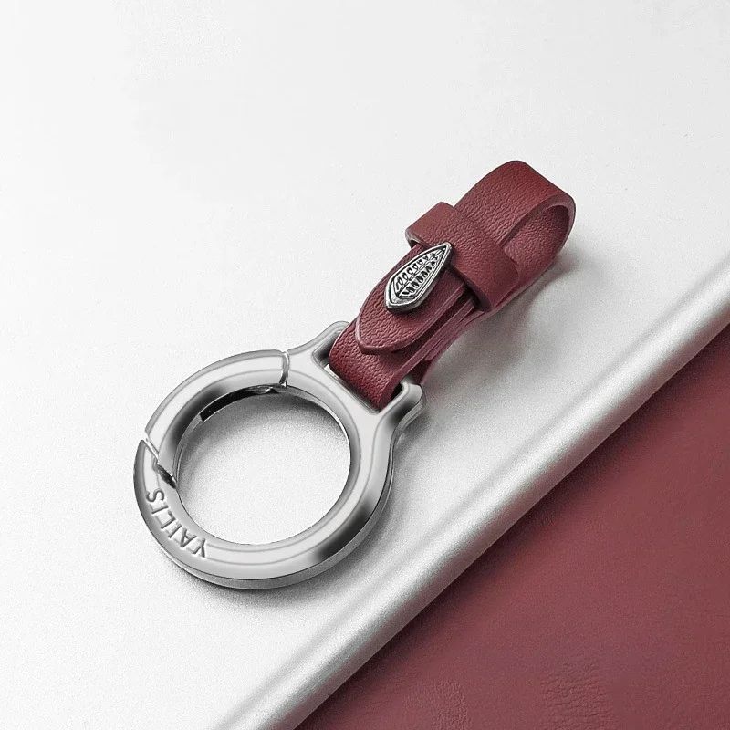 Simplicity Car Moto Keychain with Multifunction Buckle and Heavy Duty Key Ring