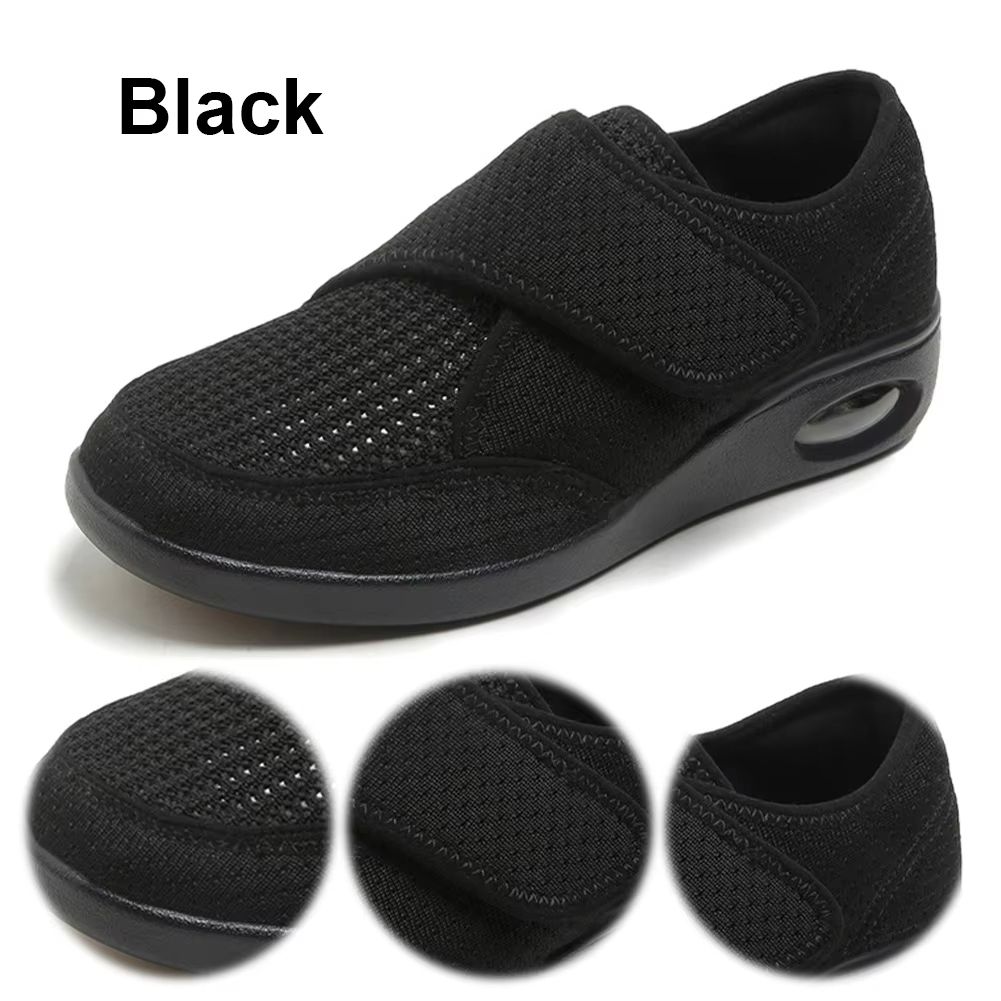 Adjustable Width Diabetic Shoes – Breathable Orthopedic Comfort for Swelling, Arthritis & Plantar Fasciitis
