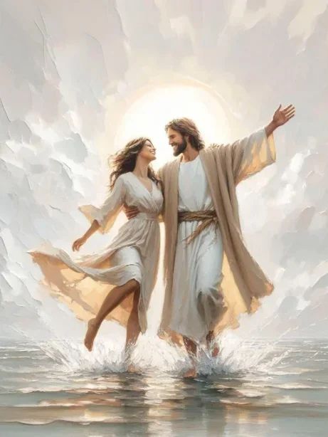 Sacred Heart Jesus Canvas Wall Art Christian Religious Poster