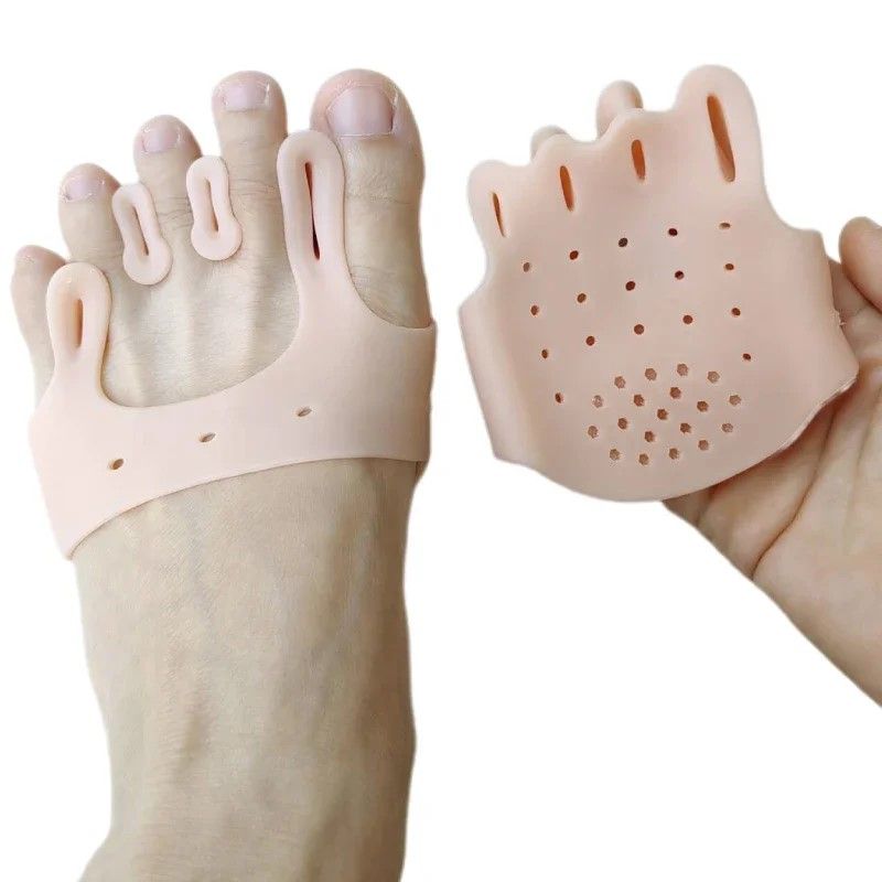 ComfortStride Gel Bunion Corrector & Toe Separator Pair – Forefoot Pain Relief & Hallux Valgus Pad