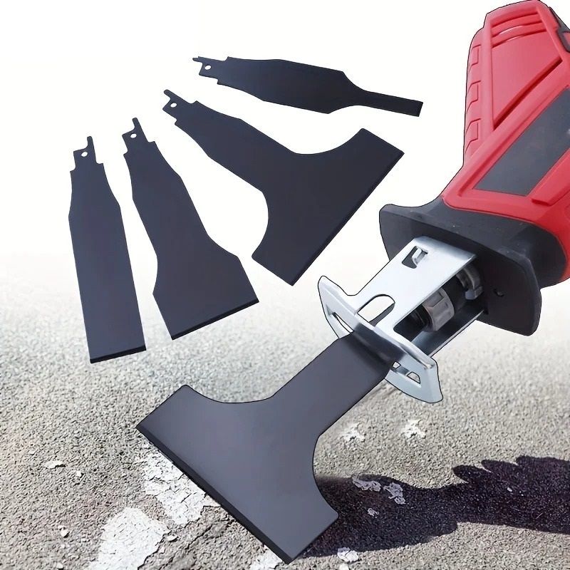 4 Piece Heavy Duty Reciprocating Saw Scraper Set