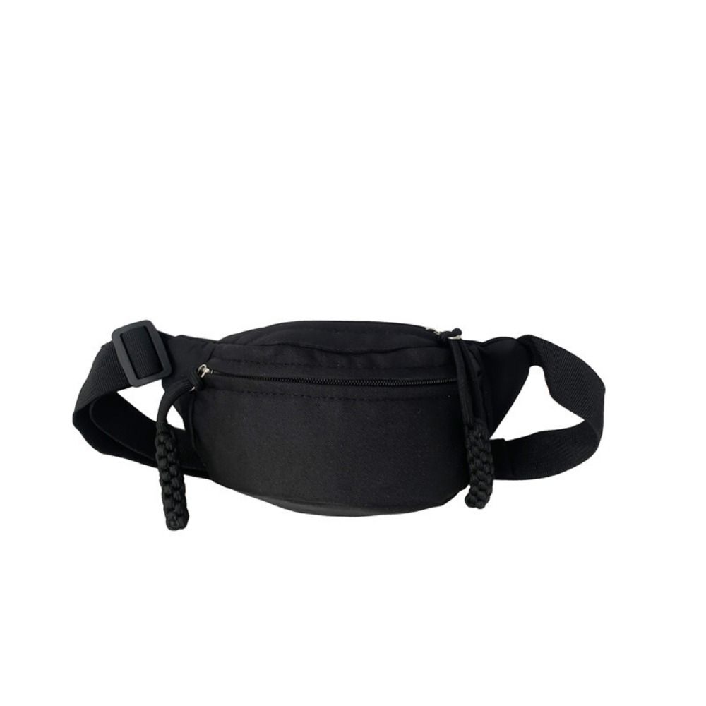 Canvas Children Bag, Fashion Water Proof Crossbody Bag, Large Capacity Zipper Shoulder Bag, Fanny Pack Hip Purse