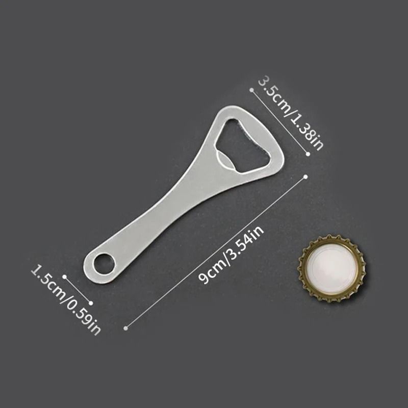 10PCS Professional Stainless Steel Bottle Opener Set – Mirror Polished & Heavy-Duty