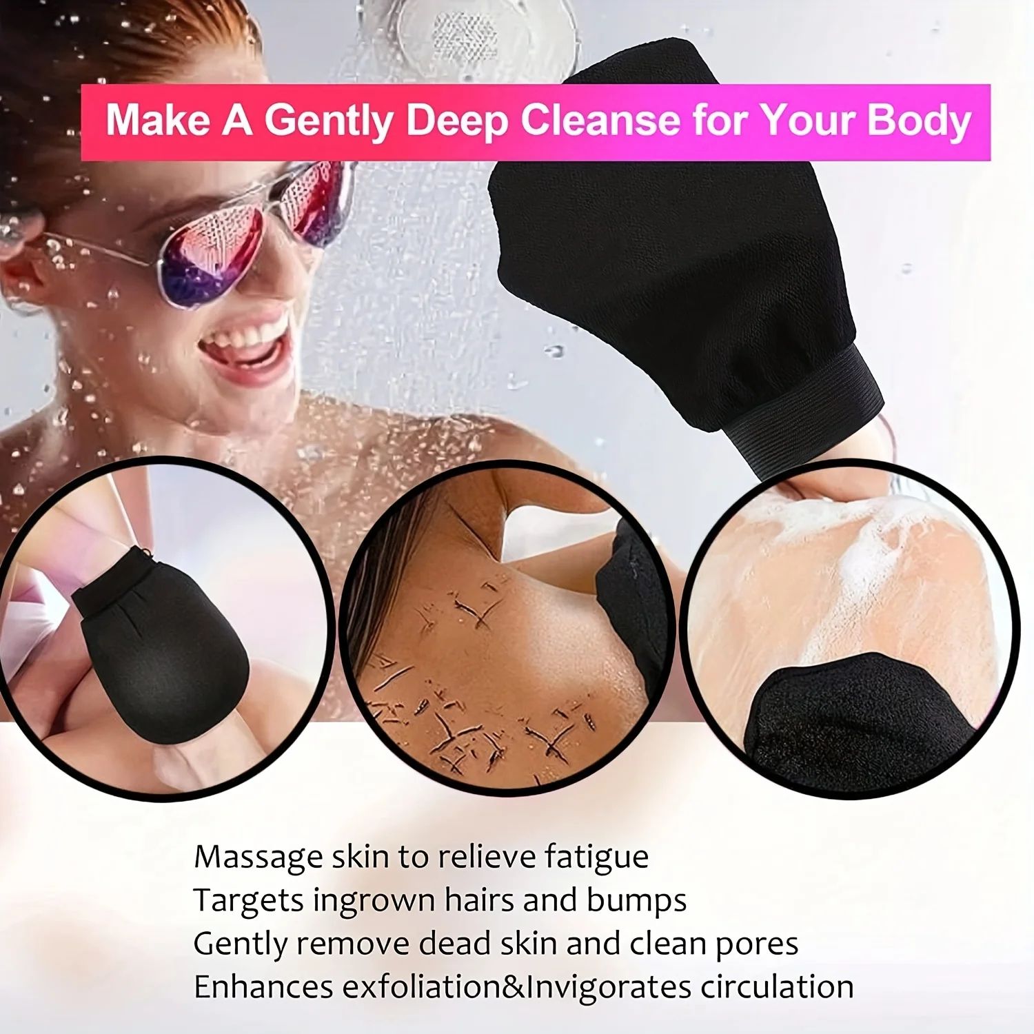 Deep Exfoliating Bath Glove