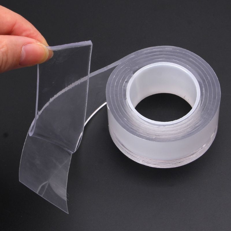 Reusable Adhesive Silicone Tape, Universal Anti-Slip Double-Sided Wall Stickers, Versatile Sticky Tape