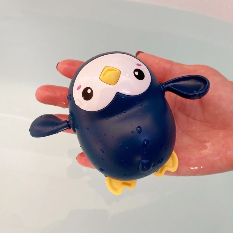 Cute Infant Bath Toy Set with Water Sprinkler and Animal Egg Design
