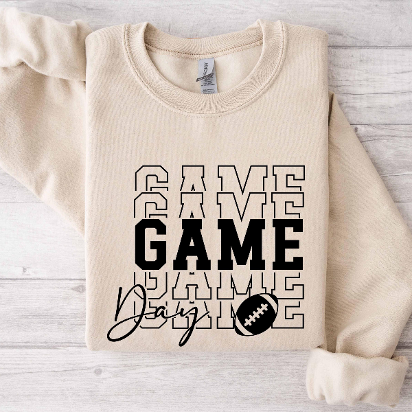 Game Day Football Shirt Women Fan Wear Game Day Shirt, Football Shirt, Game day Sweatshirt, Game day Hoodies,