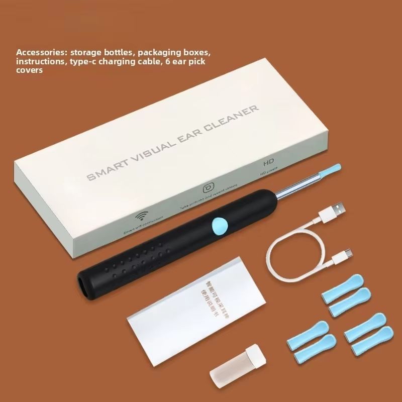 Smart Visual Ear Sticks Otoscope – Mini Camera Ear Wax Removal & Health Care Tool