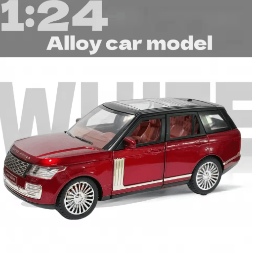 1 24 Scale Zinc Alloy Diecast Car Model with Opening Doors Inertia Pull Back Collectible