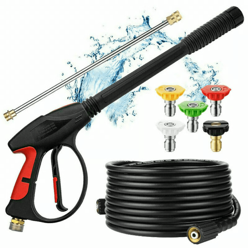 High Pressure Washer Gun Kit for Deep Cleaning Power and Precise Control