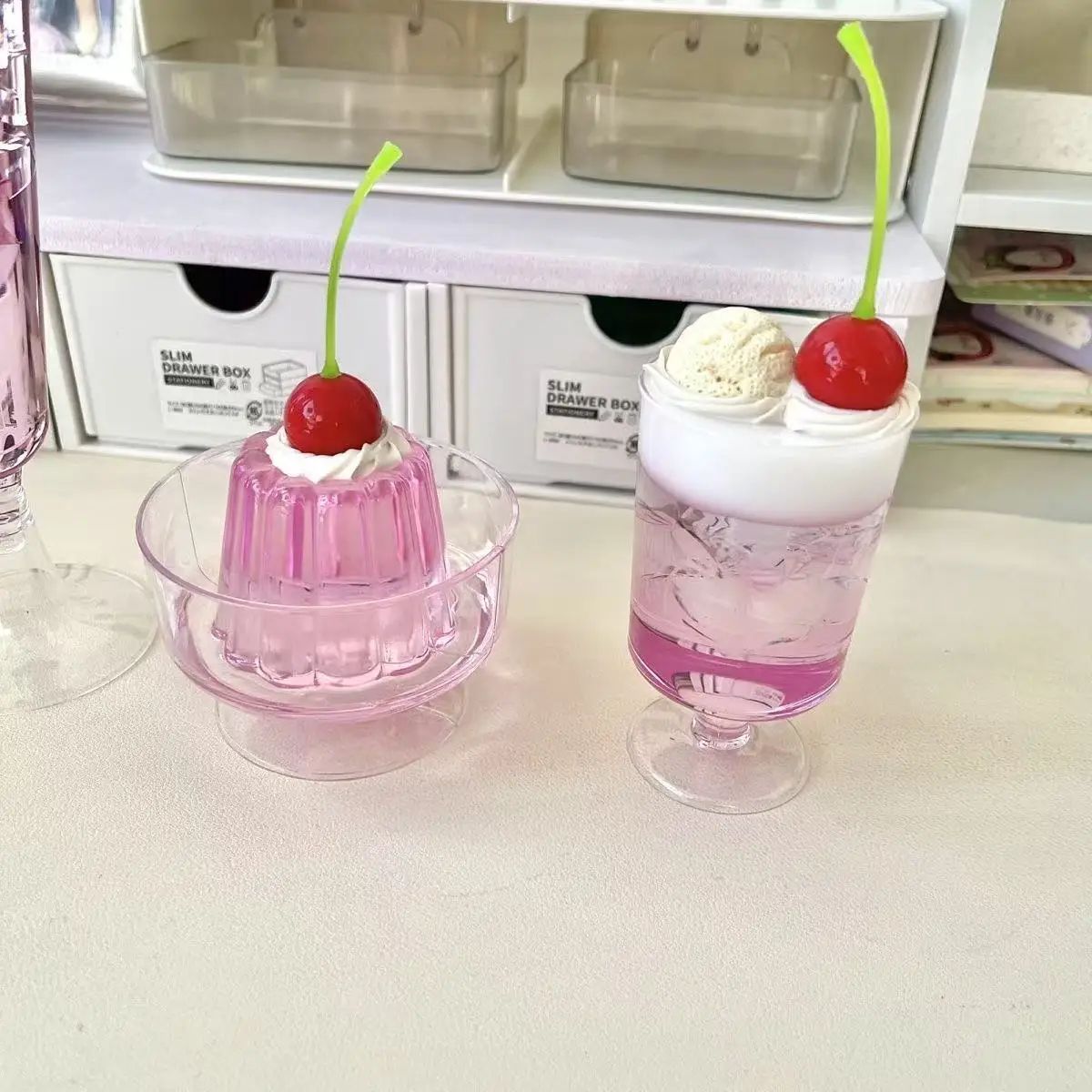 Retro Japanese Jelly Soda Decor