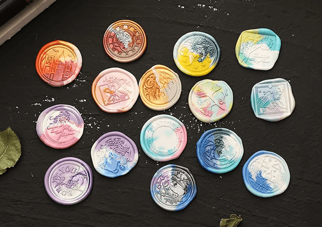 Pearlescent Wax Seal Beads Mix Color for Envelope and Craft Sealing