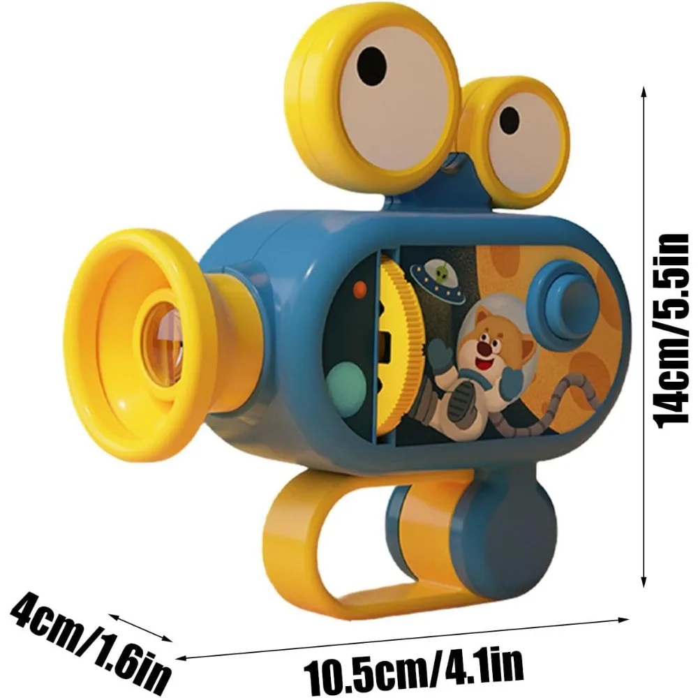 Educational Baby Toy Projector, Toddler Flashlight Projector for Kids, Multi-Theme Animal Nightlight for Bedtime Fun