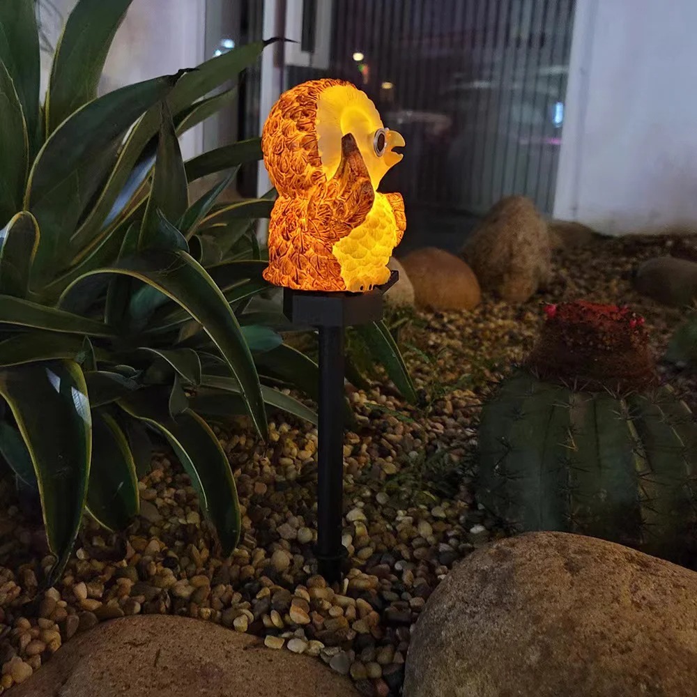 Cute Solar Owl Garden Light – Waterproof Outdoor Decorative LED Statue for Pathways & Yard