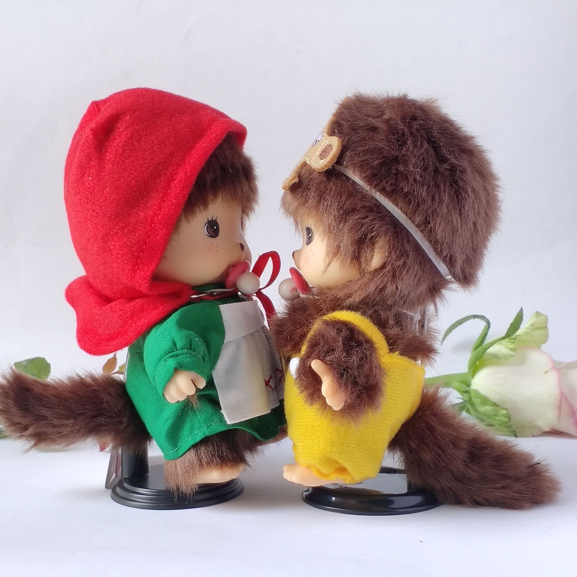Cute Toy Transformed Doll, PP Cotton Medal Monkey, Girl Bag Pendant, Christmas Birthday Gift