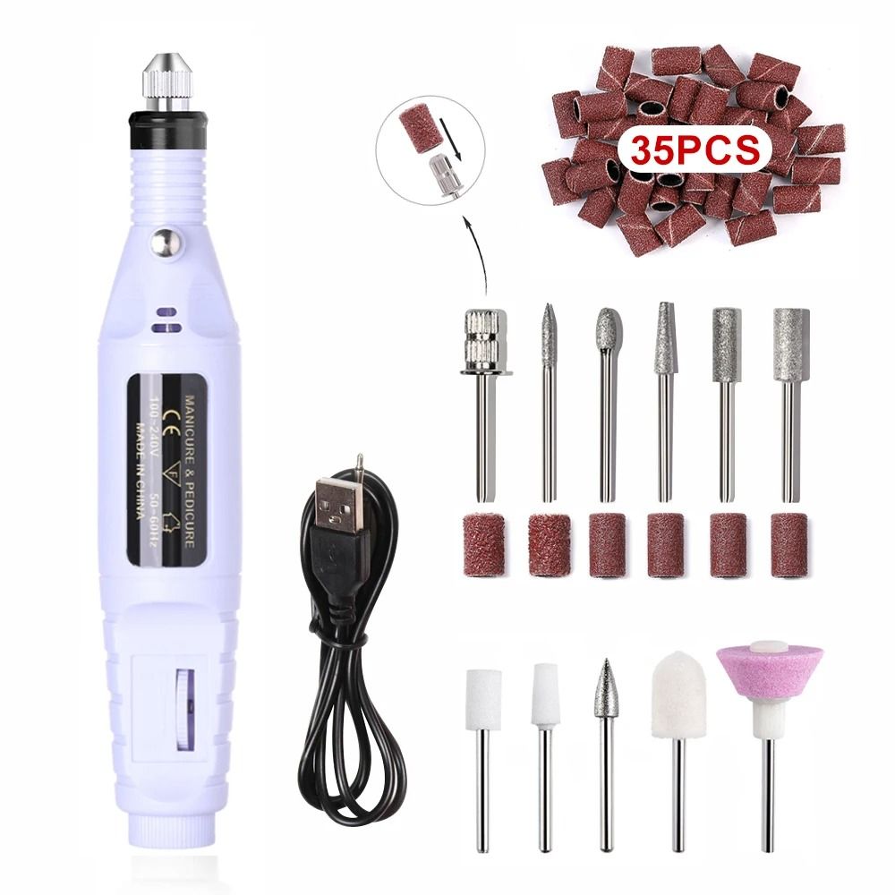 Electric Nail Drill and Sander Set