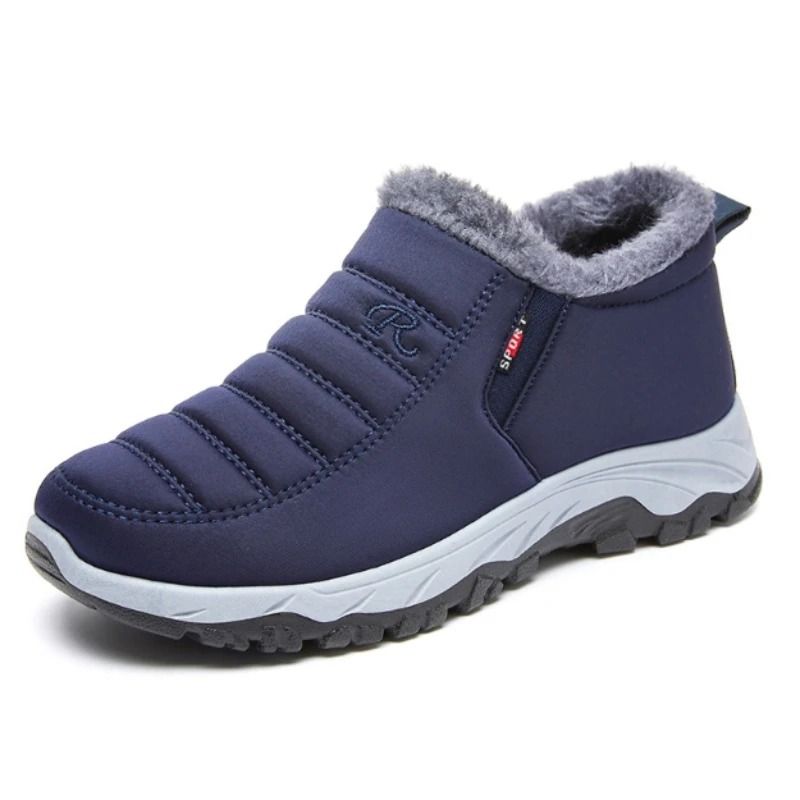 Mens Warm Casual Winter Shoes with Chunky Sole