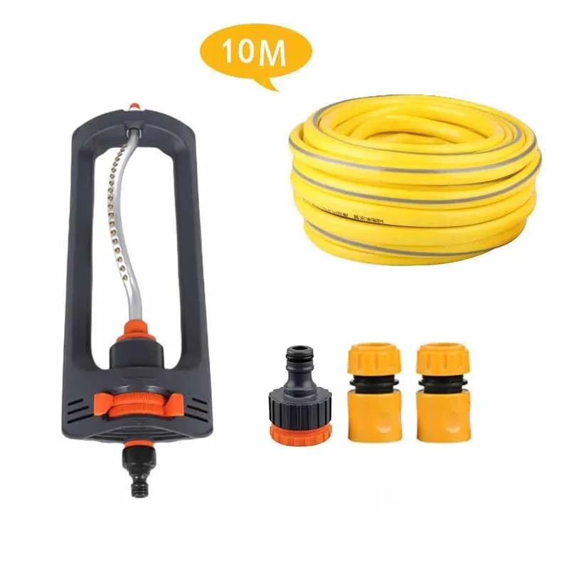 4-Mode Oscillating Lawn Sprinkler with 19 Nozzles for Wide-Coverage Yard & Garden Watering