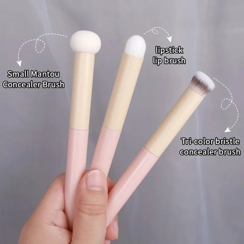 Triple Set Soft Mushroom Head Cosmetic Applicators