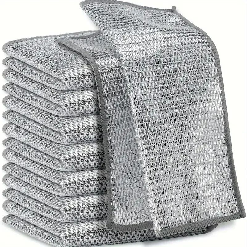 Double Sided Thickened Steel Wire Magic Cleaning Cloth