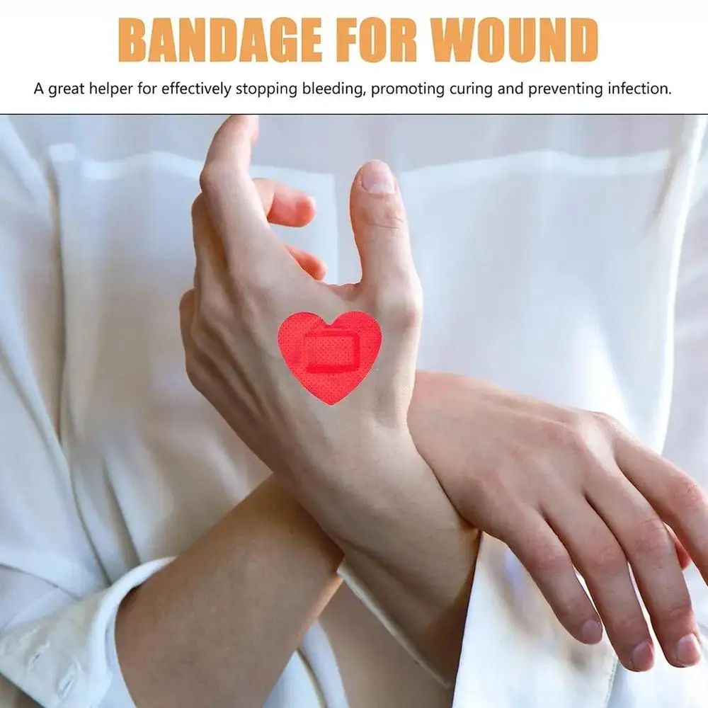 Heart Shaped Hydrocolloid Bandages