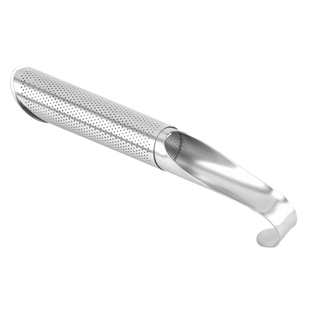 Durable Mesh Strainer Stainless Steel Tea Diffuser with Hanging Hook Handle Portable Loose Leaf Tea Steeper
