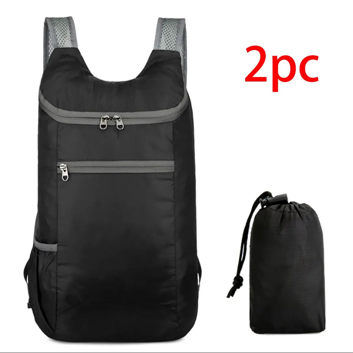 WeekendGo Foldable Waterproof Travel Backpack - Lightweight, Large-Capacity Weekend & Business Bag
