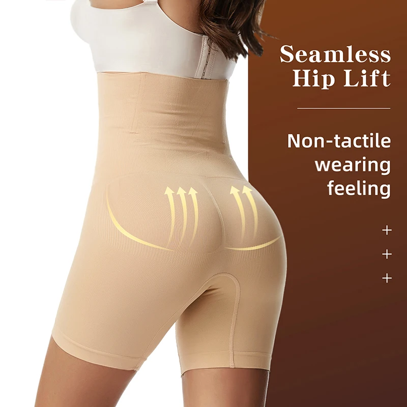 Women High Waist Shapewear Seamless Butt Lifter Panty, Tummy Control Knickers & Slimming Body Shaper Briefs