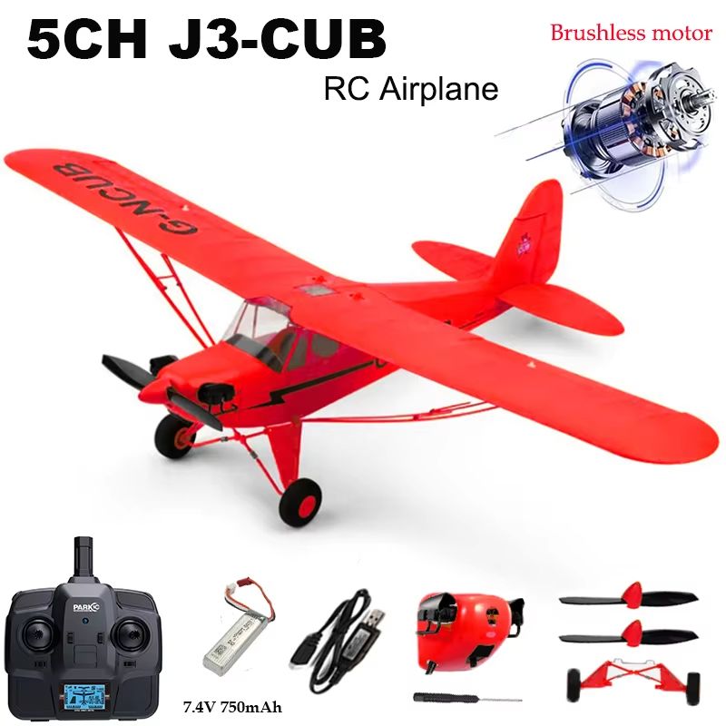 WLtoys A160 RC Plane 2.4G 5CH Brushless Fixed Wing Aircraft with 3D/6G Flight Modes – Outdoor Remote Control Airplane fo
