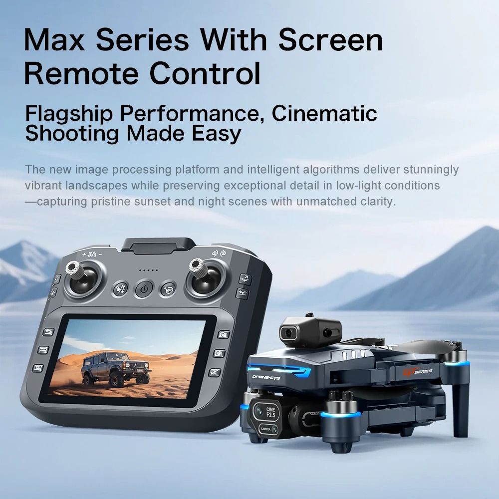 Professional Drone with 4K 6K 8K Camera Obstacle Avoidance and Folding Design