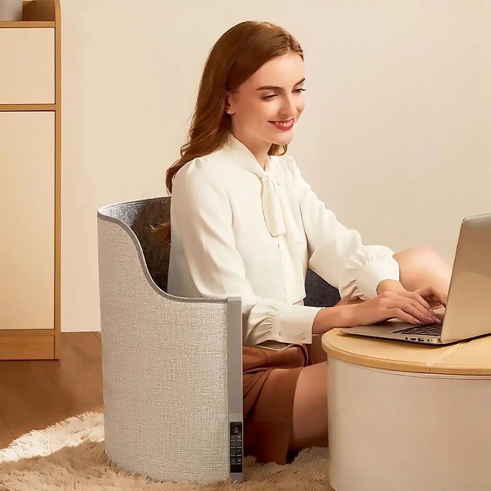 Electric Foot Warmer Under Desk with Adjustable Heat Settings