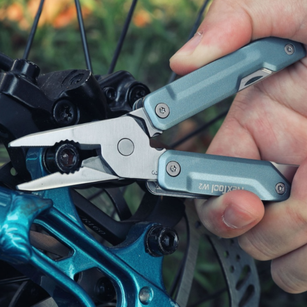 Lightweight Multi Tool Wrench Compact EDC Folding Pliers, Screwdriver & Wrench for Outdoor Adventures