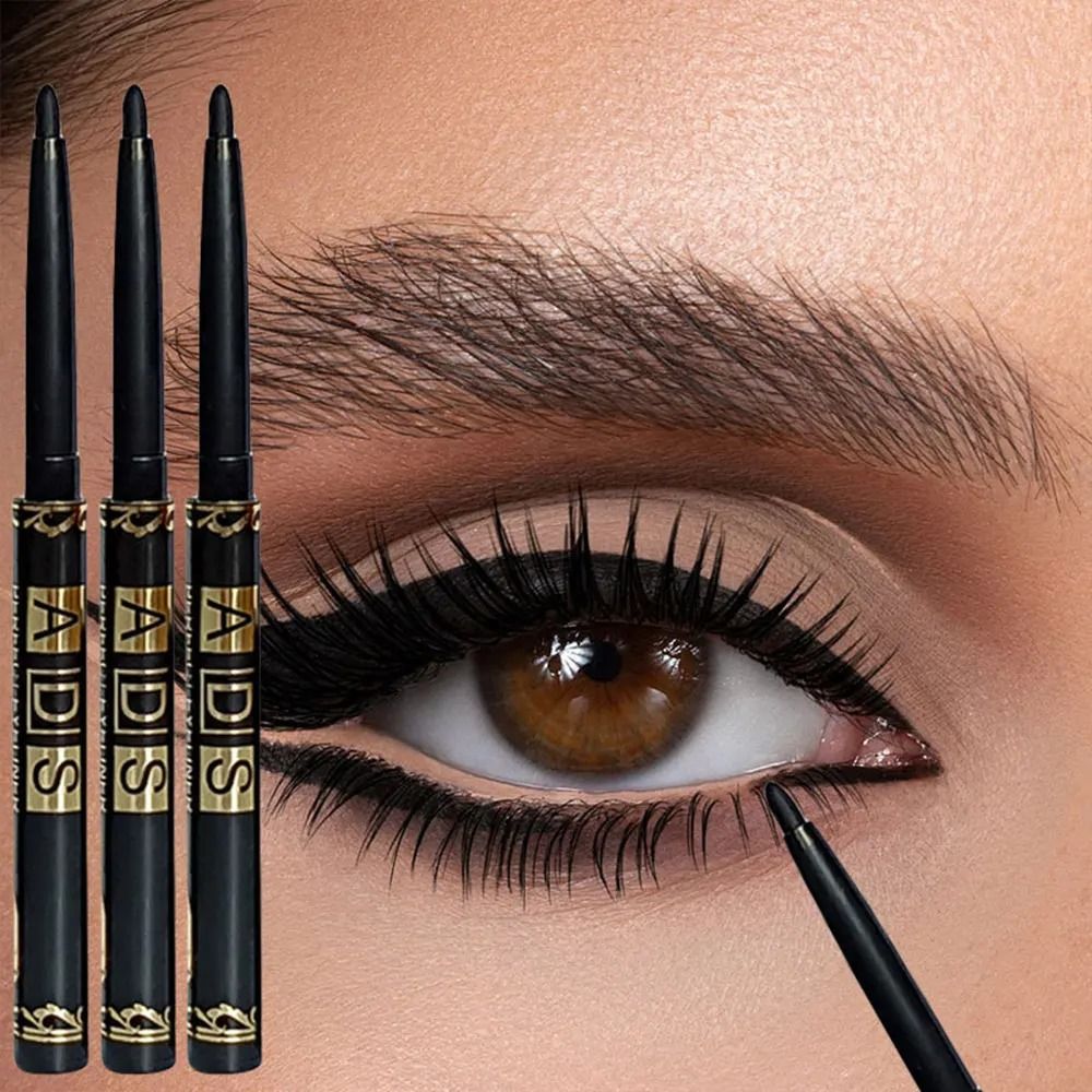Waterproof Long Lasting Black Eyeliner Pencil