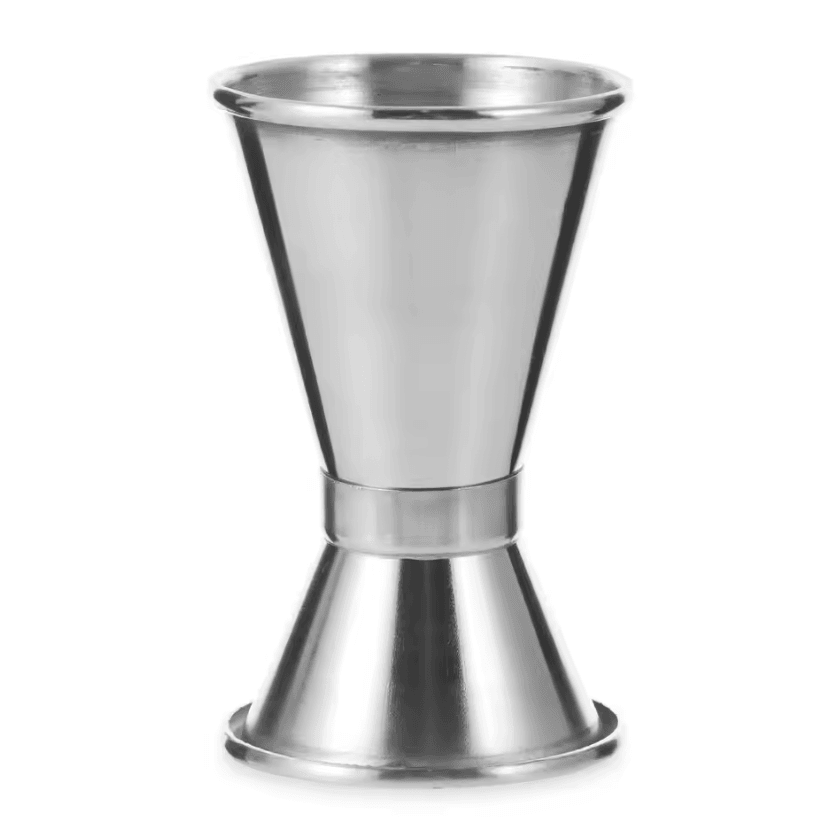 Premium Stainless Steel Double Jigger – Precision Cocktail Measuring Cup (Dual Shot 5–30ml)
