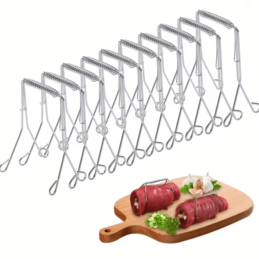 Stainless Steel Vegetable Clamp Tool Multi-Grip Cabbage & Leafy Greens Cooking Utensil