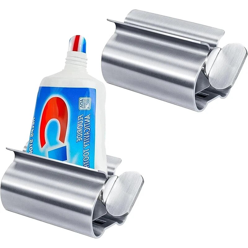 Stainless Steel Wringer Roller Tube Squeezer - Effortless Ointment & Toothpaste Dispenser for Bathroom & Cosmetics