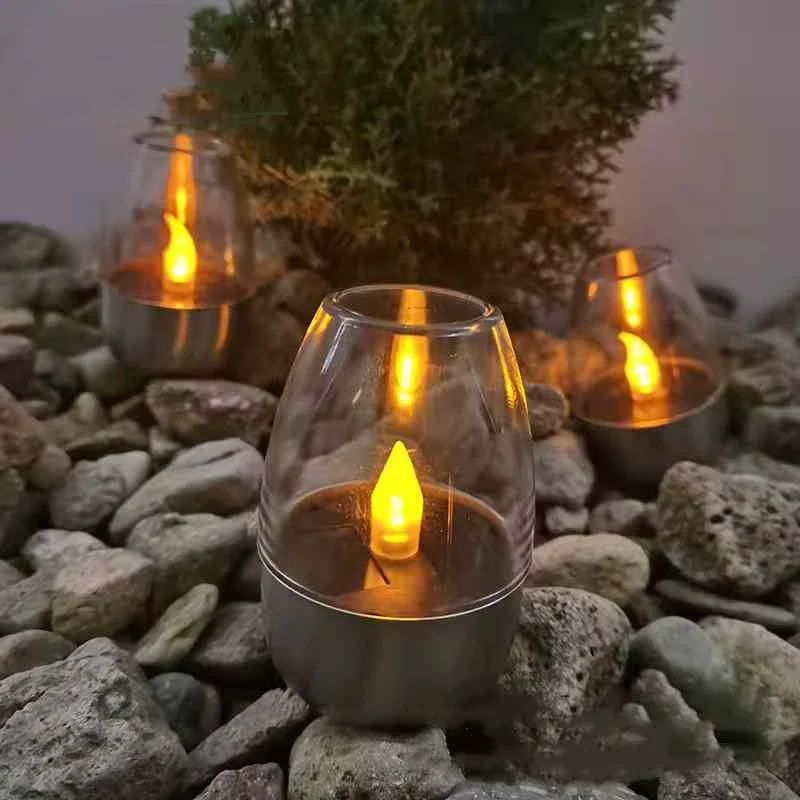 Solar LED Flameless Candle Light