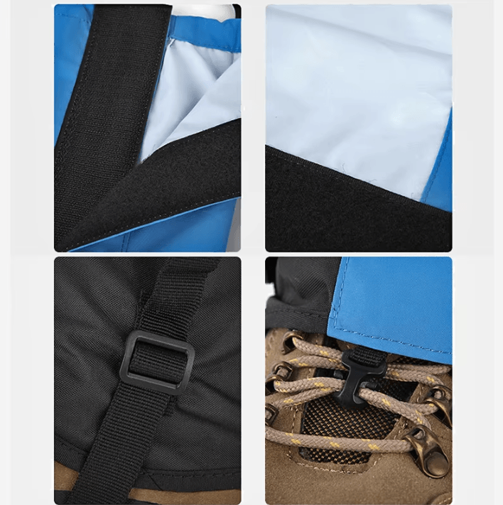 17.32-Inch Waterproof Leg Gaiters – Adjustable Hiking & Winter Ski Leg Covers for Men & Women