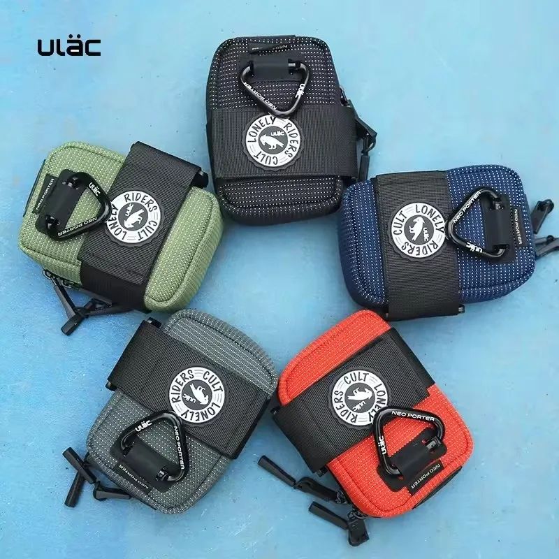ULAC 0.5L Waterproof Bicycle Saddle Bag Shockproof Mini Rear Tail Pouch