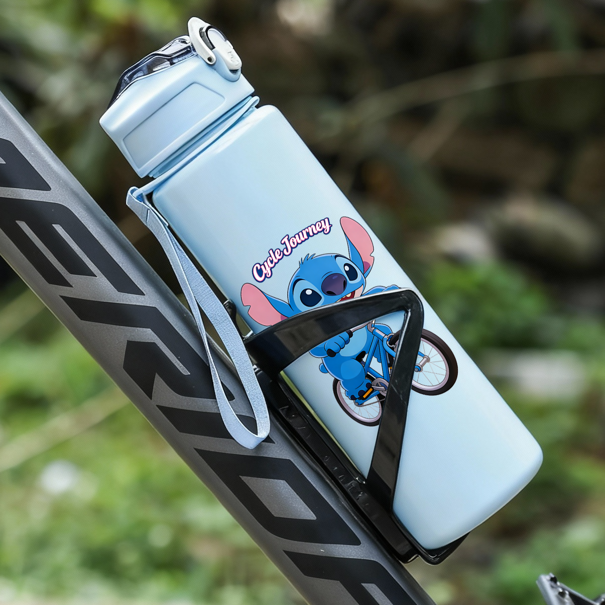 Leakproof Stitch Water Bottle Ideal for Outdoor Camping and School A Perfect Gift for Friends & Family