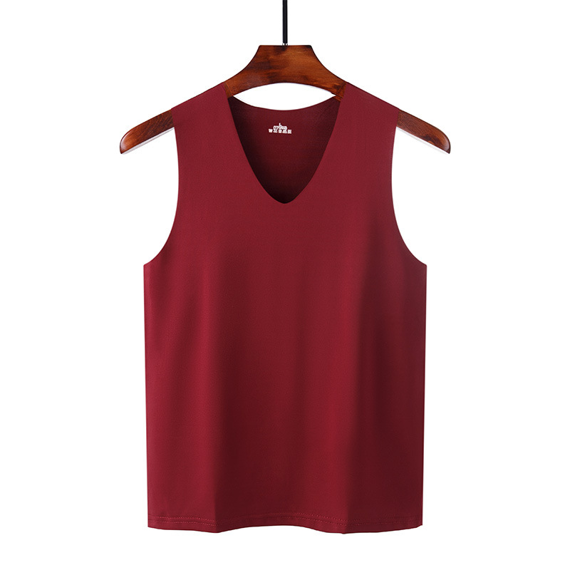 Breathable Men Ice Silk Tank Tops, Gym Fitness Vest, Quick-drying Mesh Underwear Sleeveless Bodybuilding Singlet