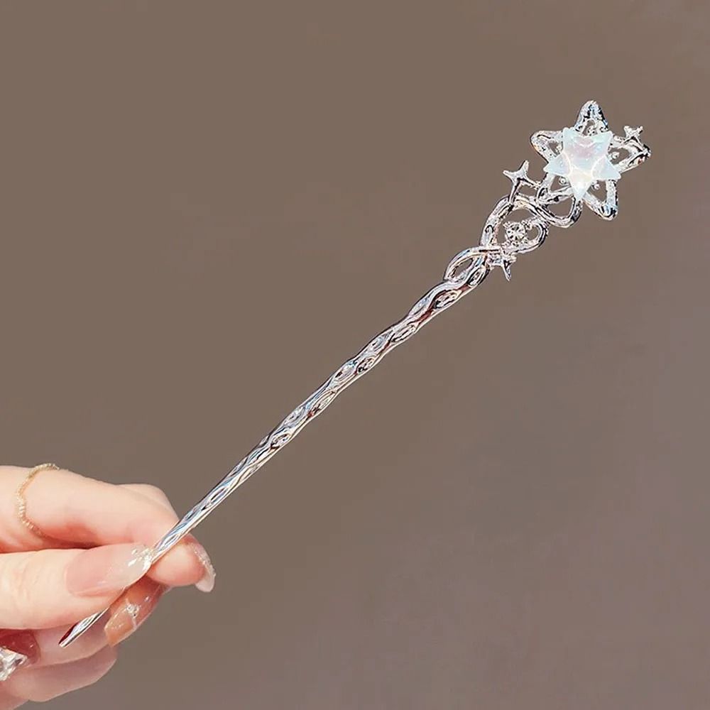 French Stars and Moon Hair Pin