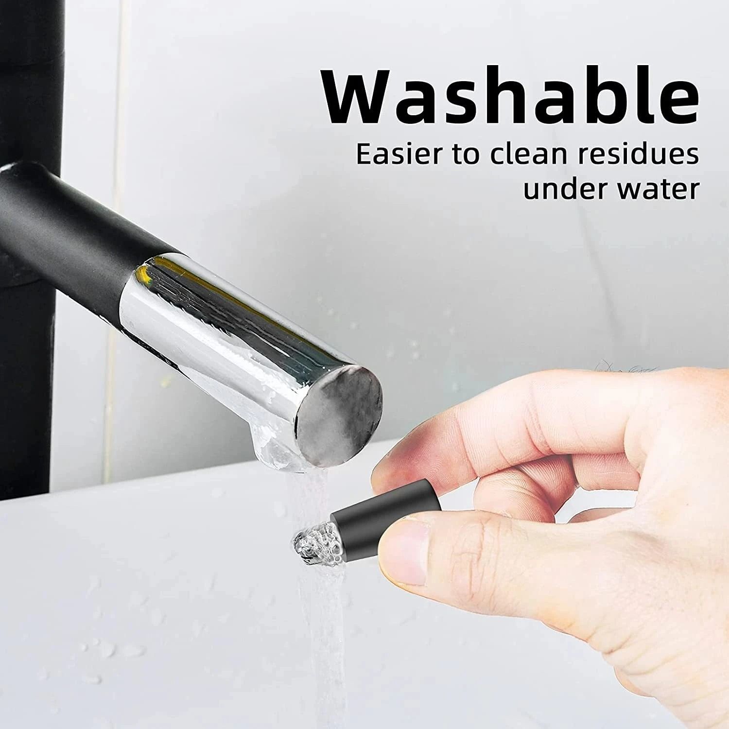 Rechargeable 3 In 1 Nose Ear And Eyebrow Hair Trimmer With Beard And Sideburn Attachments